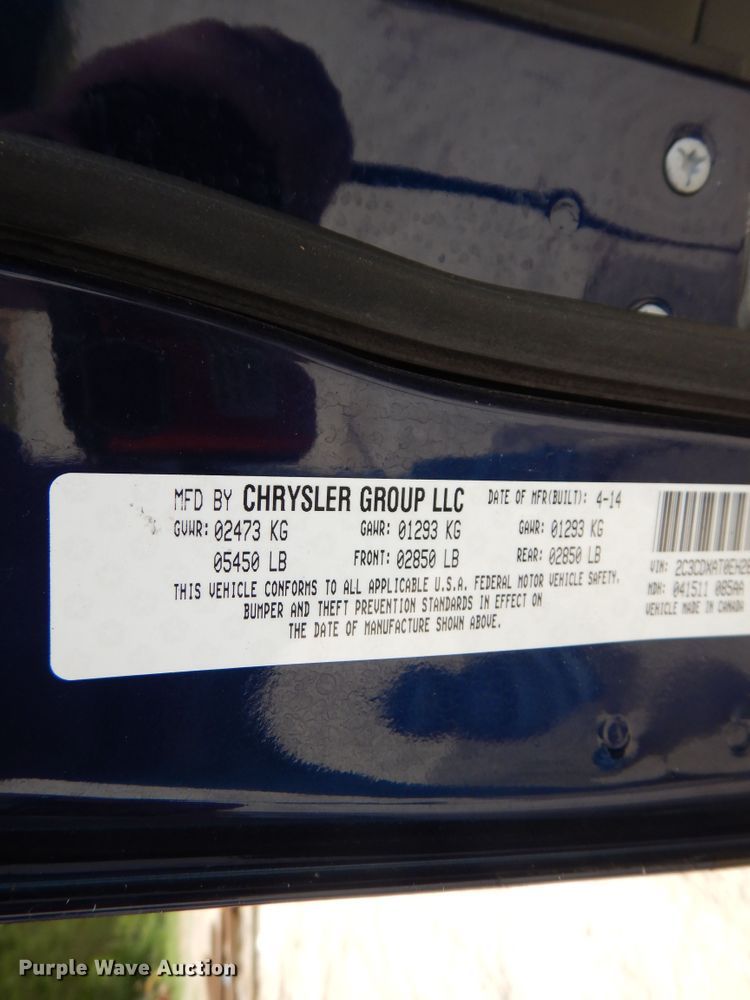 image for item HG9077 2014 Dodge Charger Police