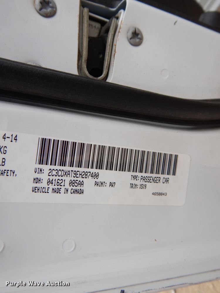 image for item HG9080 2014 Dodge Charger Police