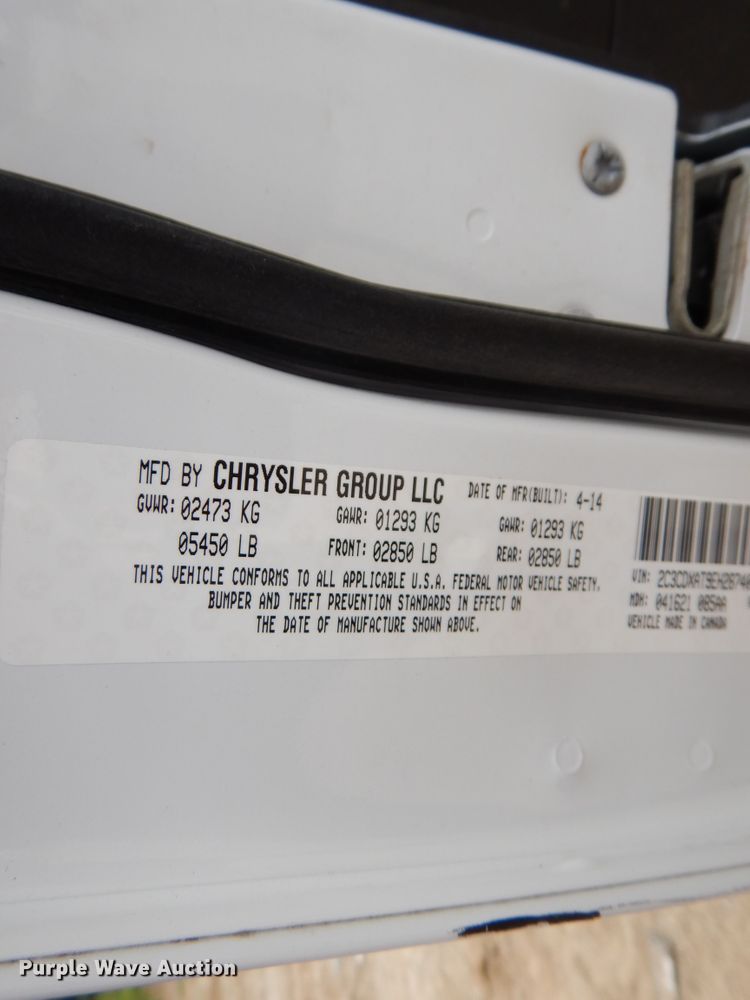 image for item HG9080 2014 Dodge Charger Police