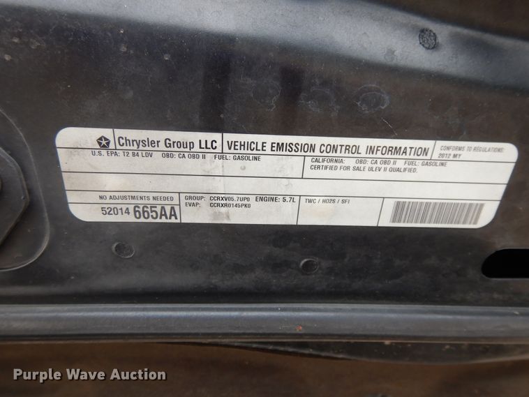 image for item HG9081 2012 Dodge Charger Police