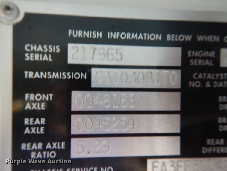 image for item HM9069 2004 Blue Bird All American FE  school bus