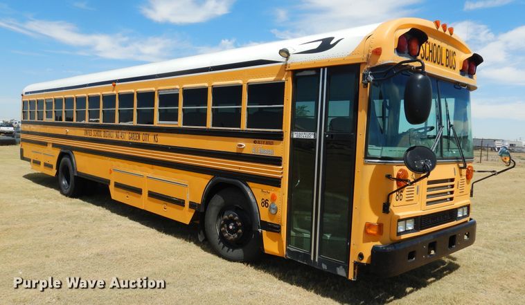 image for item HM9071 2002 Blue Bird All American  school bus