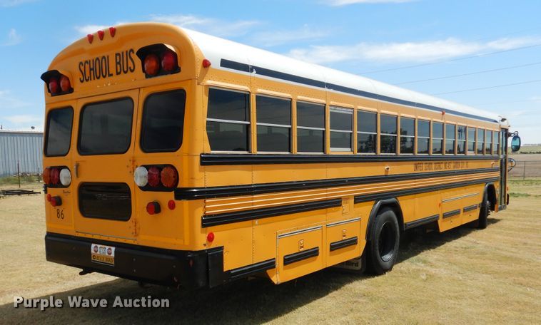 image for item HM9071 2002 Blue Bird All American  school bus