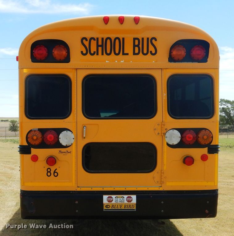 image for item HM9071 2002 Blue Bird All American  school bus