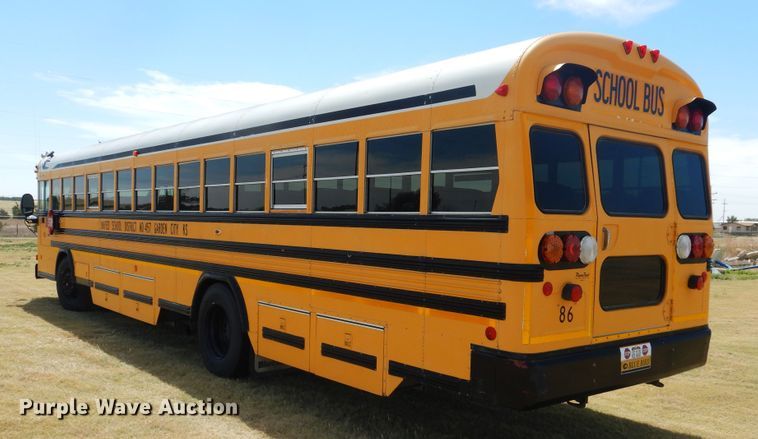 image for item HM9071 2002 Blue Bird All American  school bus