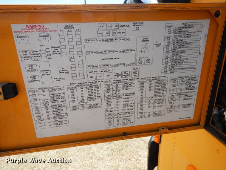 image for item HM9071 2002 Blue Bird All American  school bus