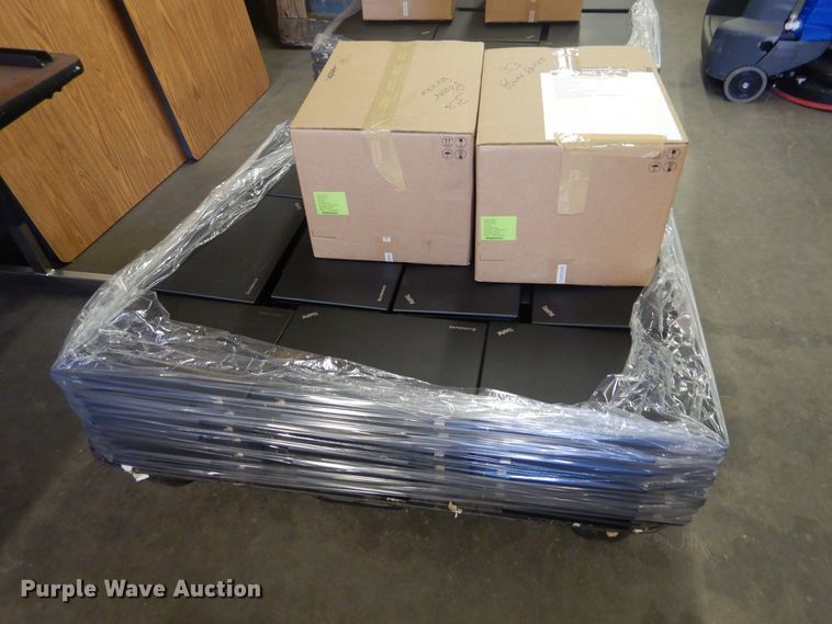 image for item HM9123 Approximately 66 Lenovo ThinkPad L520 laptops