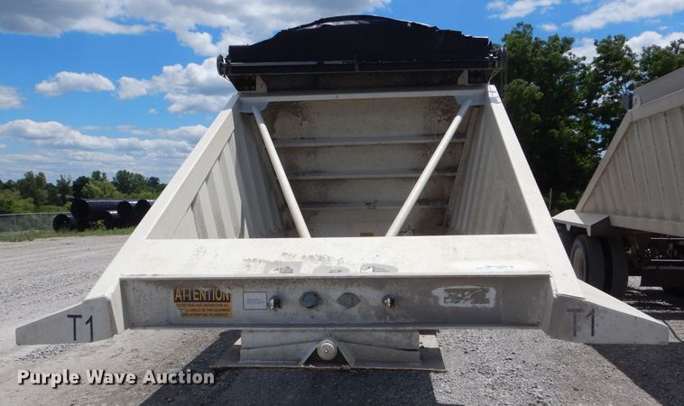 image for item HM9614 2012 Construction Trailer Specialist, Inc. bottom dump trailer
