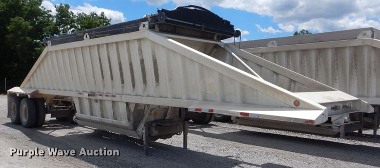 image for item HM9614 2012 Construction Trailer Specialist, Inc. bottom dump trailer