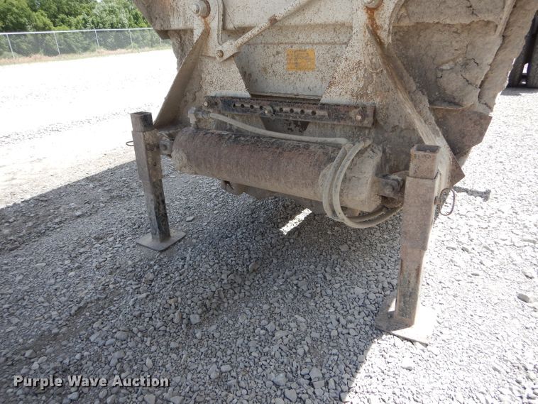 image for item HM9614 2012 Construction Trailer Specialist, Inc. bottom dump trailer