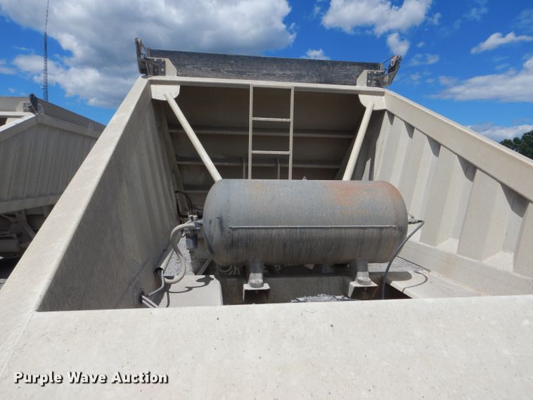 image for item HM9614 2012 Construction Trailer Specialist, Inc. bottom dump trailer