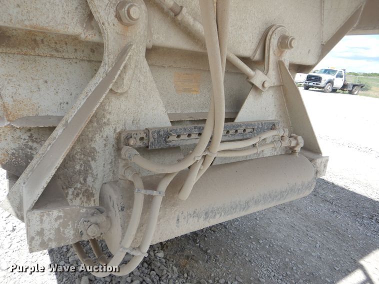 image for item HM9614 2012 Construction Trailer Specialist, Inc. bottom dump trailer