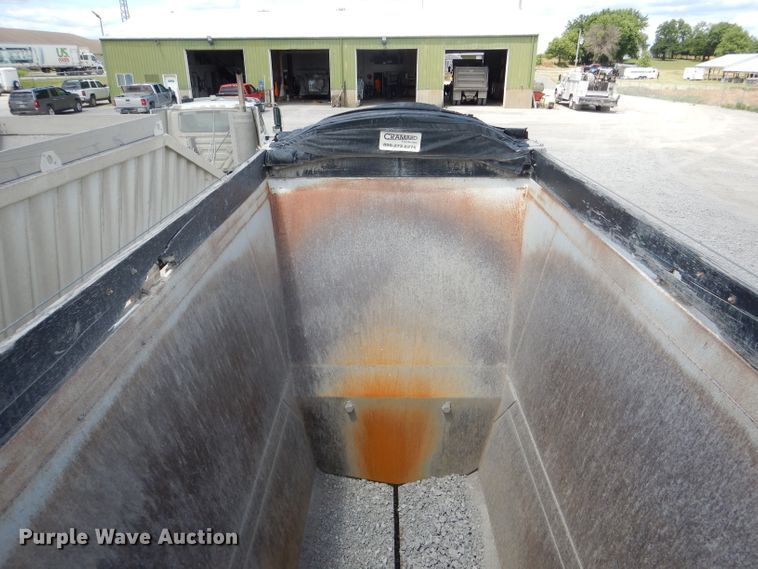 image for item HM9614 2012 Construction Trailer Specialist, Inc. bottom dump trailer