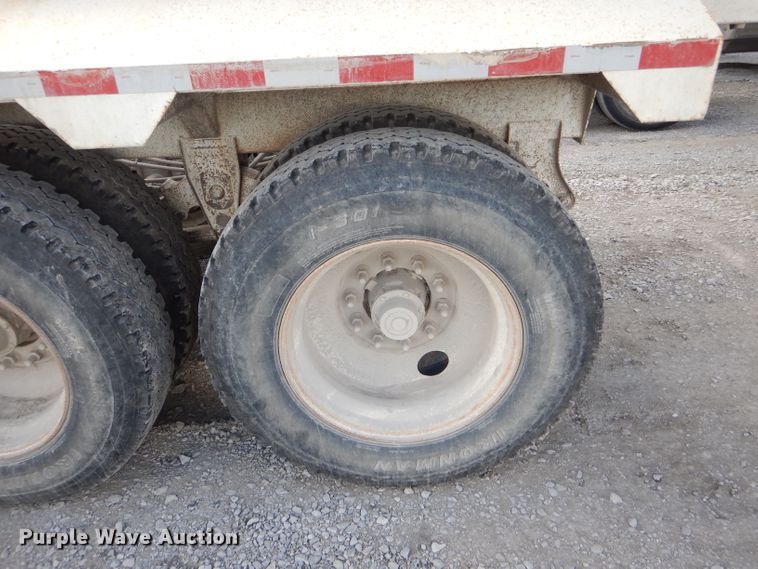 image for item HM9614 2012 Construction Trailer Specialist, Inc. bottom dump trailer