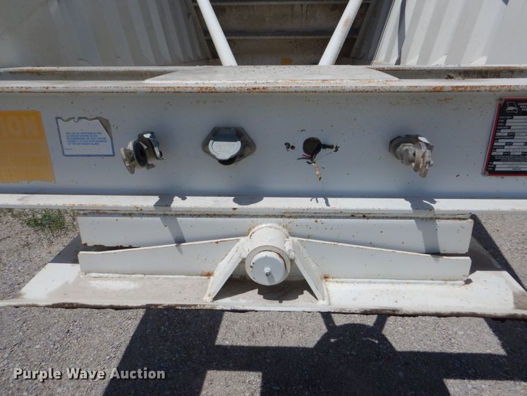 image for item HM9615 2010 Construction Trailer Specialist, Inc. BDT-40 bottom dump trailer