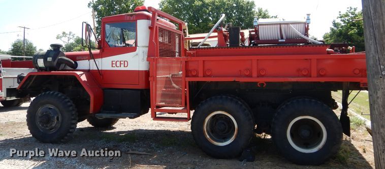 image for item HS9662 Am General M818  pumper fire truck