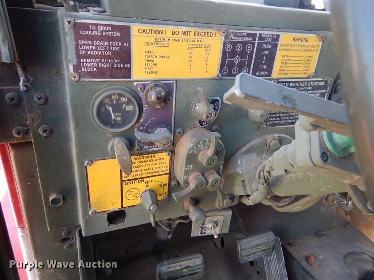 image for item HS9662 Am General M818  pumper fire truck