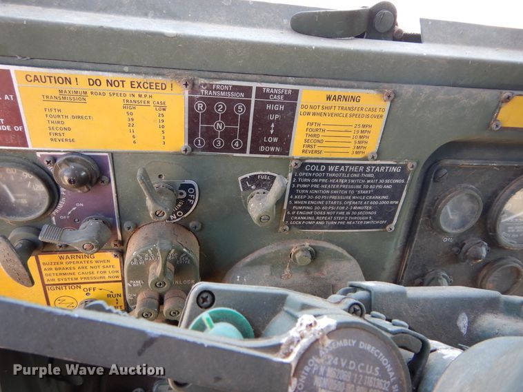 image for item HS9662 Am General M818  pumper fire truck