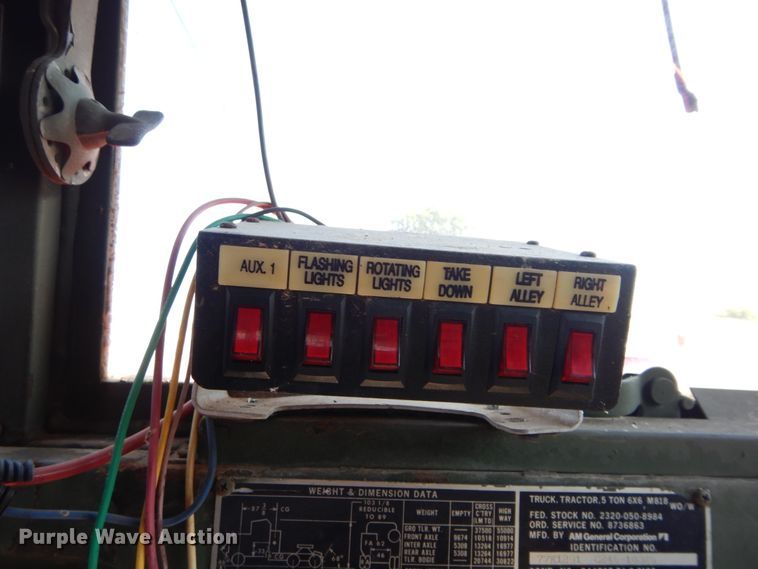 image for item HS9662 Am General M818  pumper fire truck