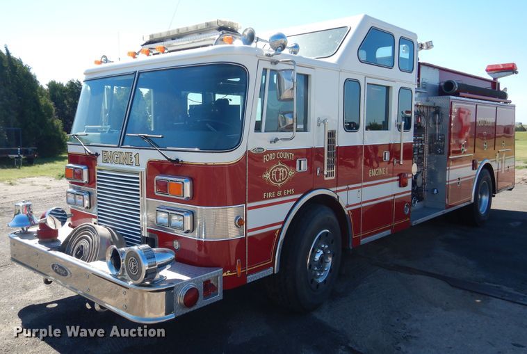 image for item HV9199 1989 Pierce Lance  pumper fire truck