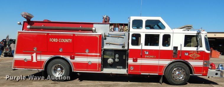 image for item HV9199 1989 Pierce Lance  pumper fire truck