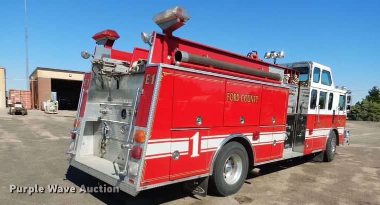 image for item HV9199 1989 Pierce Lance  pumper fire truck