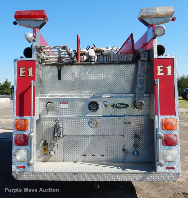 image for item HV9199 1989 Pierce Lance  pumper fire truck