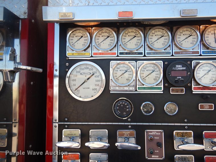 image for item HV9199 1989 Pierce Lance  pumper fire truck