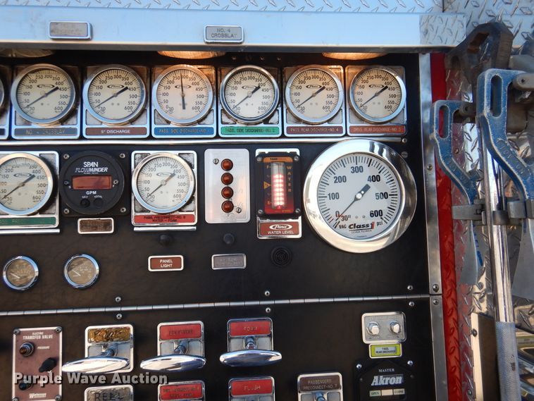 image for item HV9199 1989 Pierce Lance  pumper fire truck