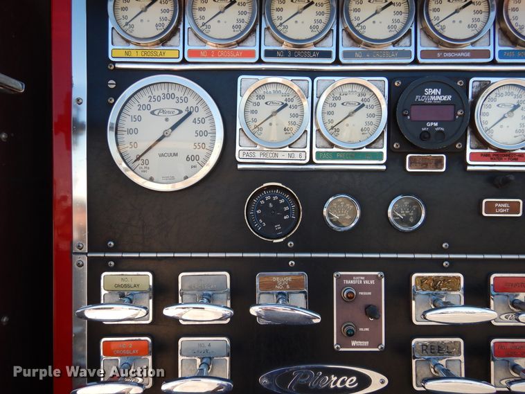 image for item HV9199 1989 Pierce Lance  pumper fire truck