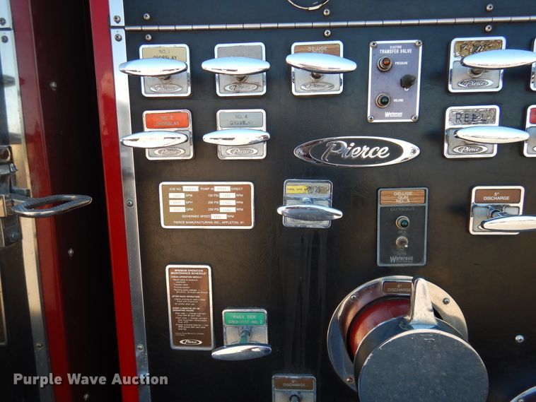 image for item HV9199 1989 Pierce Lance  pumper fire truck