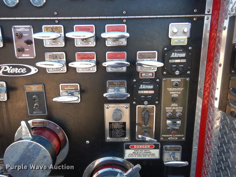 image for item HV9199 1989 Pierce Lance  pumper fire truck