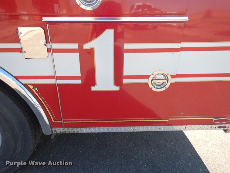 image for item HV9199 1989 Pierce Lance  pumper fire truck