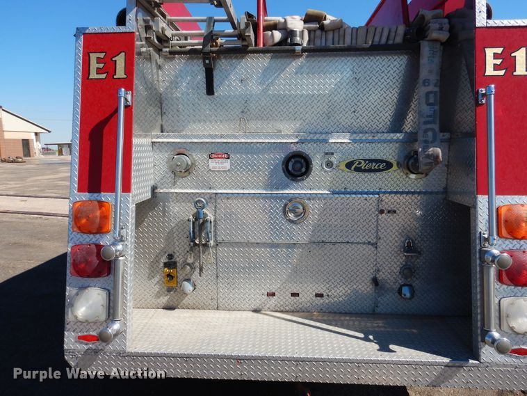 image for item HV9199 1989 Pierce Lance  pumper fire truck