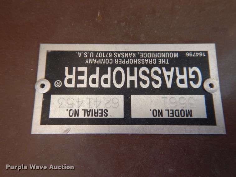 image for item HV9203 Grasshopper Duramax 61 mower deck