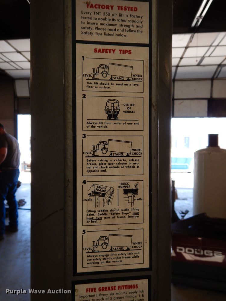 image for item HV9253 Gray TNT550 air lift