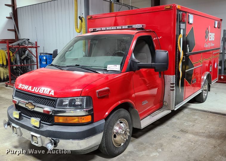 image for item K5894 2013 Chevrolet Express G4500 ambulance
