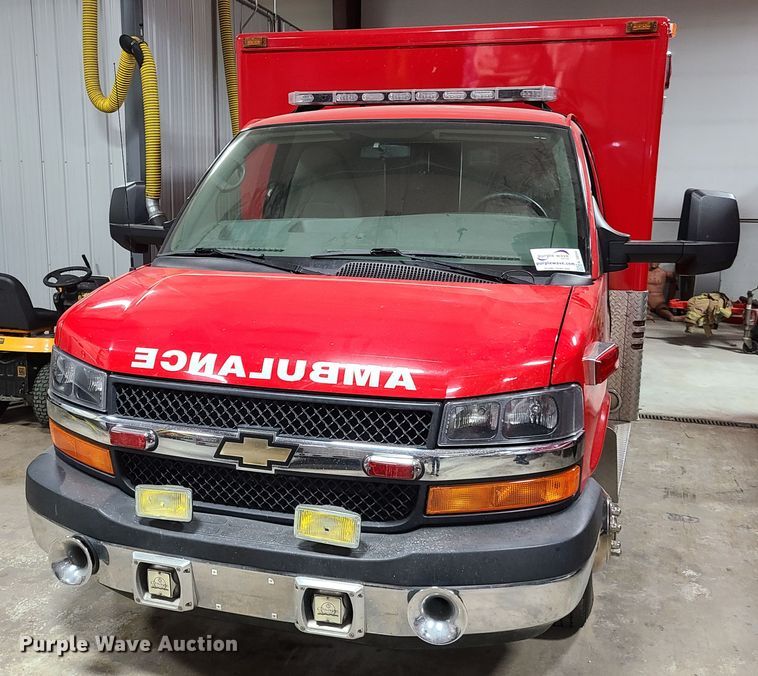 image for item K5894 2013 Chevrolet Express G4500 ambulance