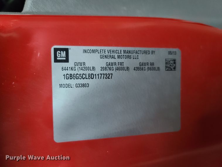 image for item K5894 2013 Chevrolet Express G4500 ambulance