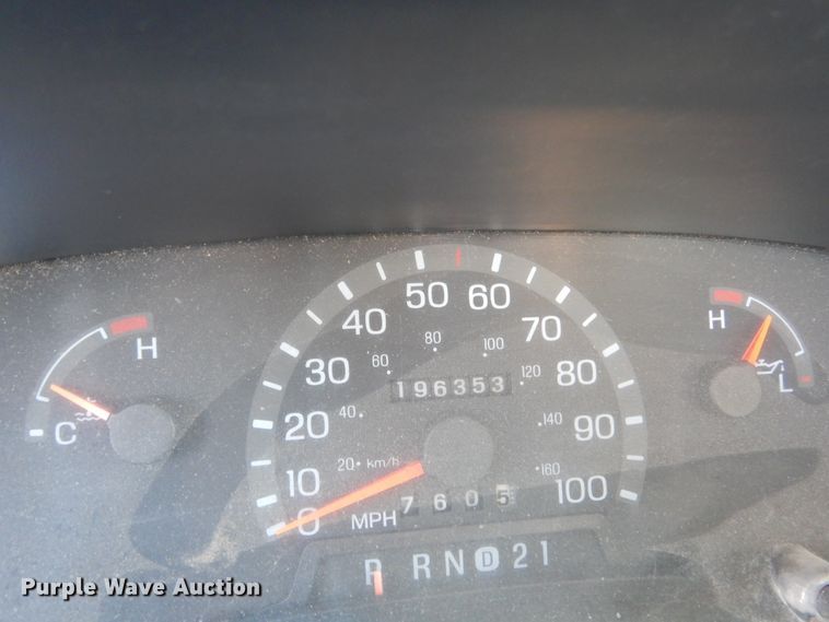 image for item DA8386 1997 Ford Econoline E450  box truck