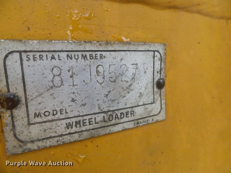 image for item DD0478 1976 Caterpillar 950  wheel loader