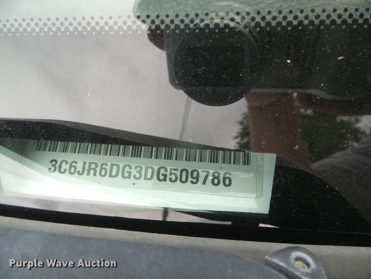 image for item DD0479 2013 Dodge Ram 1500  pickup truck