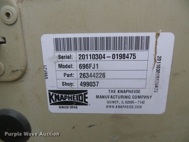 image for item DD0480 2011 Chevrolet 2500HD  utility bed pickup truck