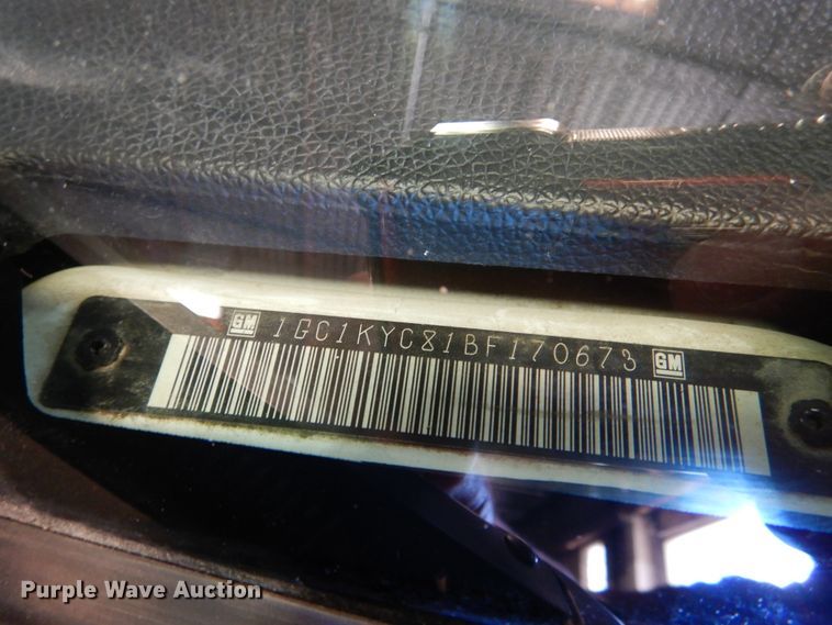 image for item DD2543 2011 Chevrolet Silverado 2500HD  Crew Cab pickup truck