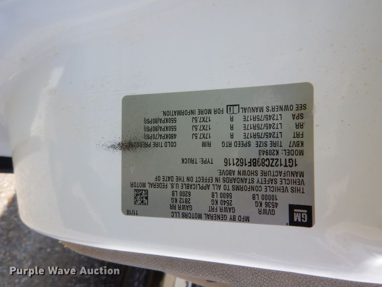 image for item DF4178 2011 GMC Sierra 2500HD  Crew Cab pickup truck