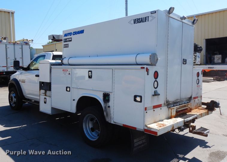 image for item DF5384 2014 Dodge Ram 5500  service truck with crane