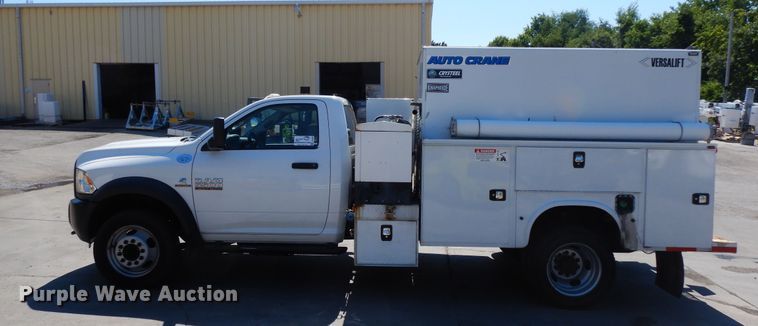 image for item DF5384 2014 Dodge Ram 5500  service truck with crane