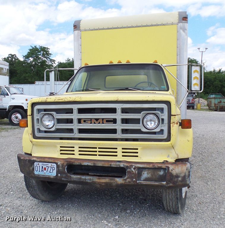 image for item DG1935 1985 GMC C6000  box truck