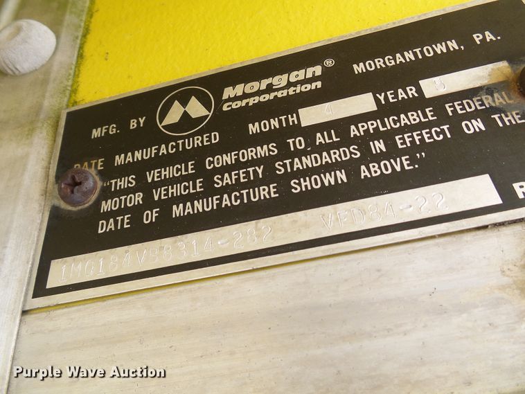 image for item DG1935 1985 GMC C6000  box truck