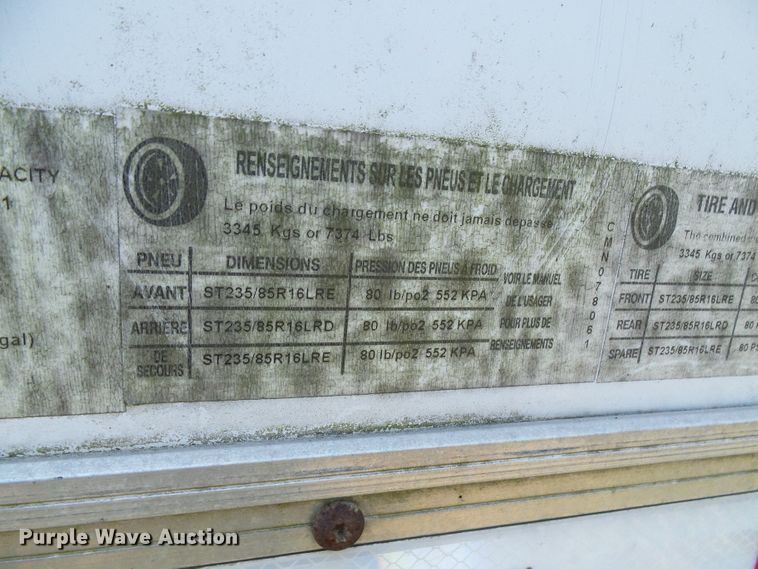 image for item DG1939 2013 Forest River enclosed cargo trailer